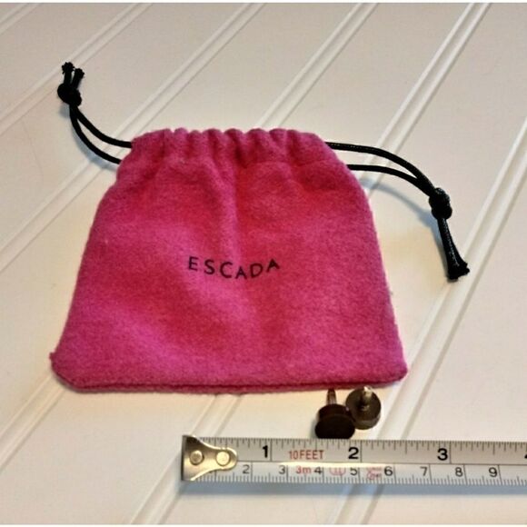 Escada Dark Brown Replacement Heels with Dust Bag - Picture 3 of 5